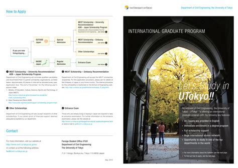 Pdf International Graduate Program Civil Engineering Building Mext