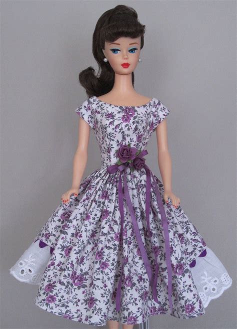 Plum Perfect - Vintage Barbie Doll Dress