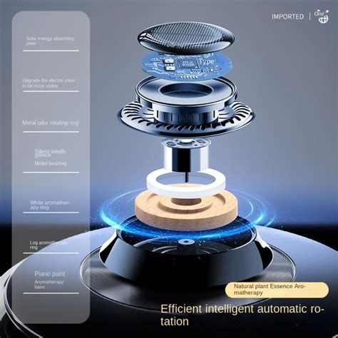 Eliminate Odor Essential Oils Diffusers Rotating Odor Eliminator Home