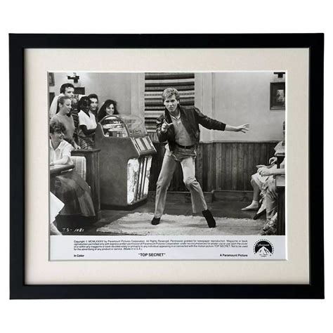 Top Secret! Original Publicity Film Still Poster, 1984 Val Kilmer