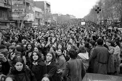 Watch March 8 1979 Iranian Women March Against Hijab And Islamic