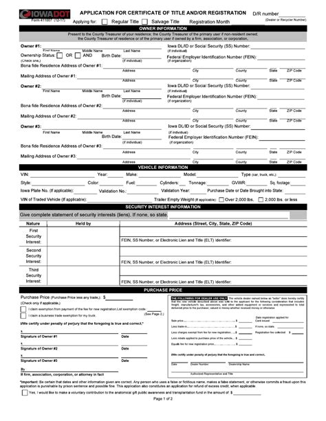 Form 411007 Fill Out Sign Online And Download Fillable Pdf Iowa