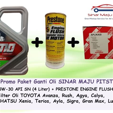 Jual Paket Ganti Oli Gran Max Luxio Tmo W Filter Engine