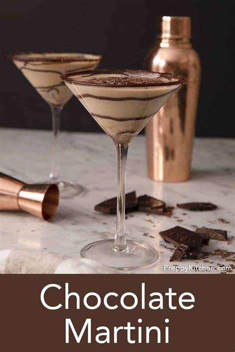 This Chocolate Martini Is A Boozy Dessert In A Glass It S The Perfect