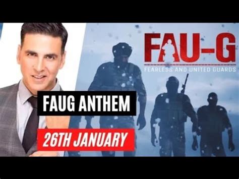 Fau G Mobile Official Nd Trailer Fau G Anthem Ll Faug Release Time