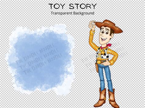 Woody PNG Toy Story Imágenes prediseñadas de acuarela Etsy México