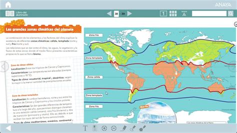 5º Primaria Sociales Tema 2 Las Grandes Zonas ClimÁticas Del Planeta Anaya 69 Youtube