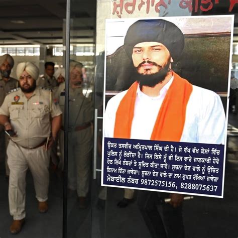 Indian Police Arrest Sikh Separatist Leader Amritpal Singh After Month Long Hunt South China