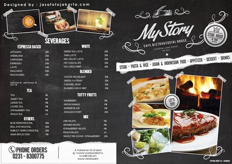 Contoh Template Menu Makanan Ppt Background Aesthetic Kids - IMAGESEE