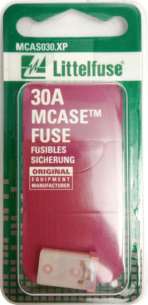 Littelfuse Mcas030xp Mcase Pink 32v 30 Amp Fuse Automotive