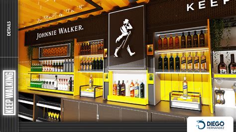 JOHNNIE WALKER EXPERIENCE ZONE :: Behance