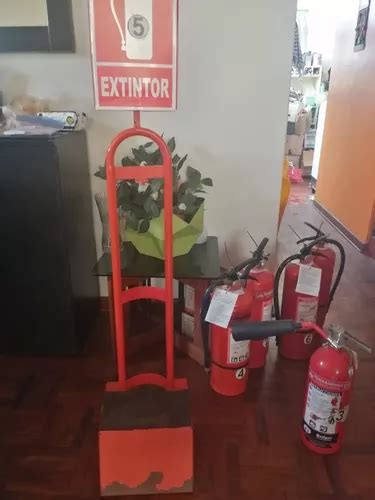 Pedestal Para Extintor Contra Incendio Cuotas Sin Inter S