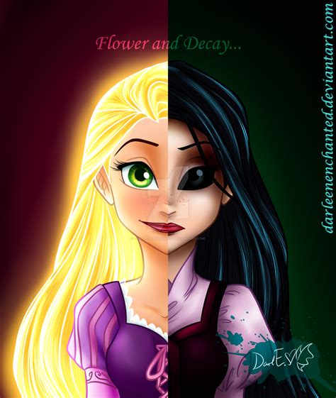 Rapunzel Flower And Decay By Darleenenchanted On Deviantart