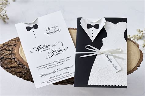 Erdem Davetiye Butiqline 1158 İnci Wedding Invitation Cards