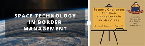 Space Technology In Border Management