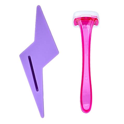 Cheap 1set Bikini Privates Shaving Stencil Set Female Pubic Hair Trimmer Shaver Sexy Secret