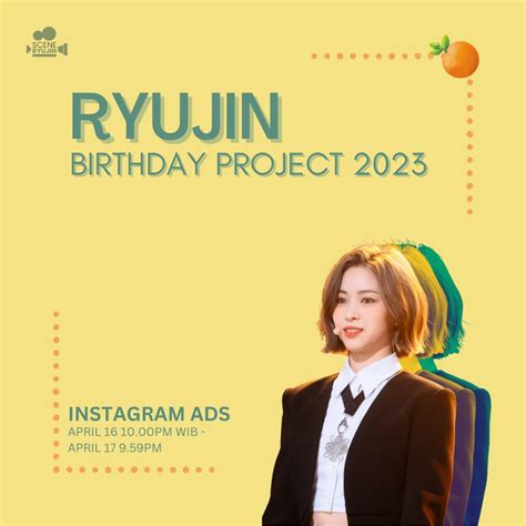 Scene Ryujin Itzy On Twitter To Celebrate Ryujin S Birthday We