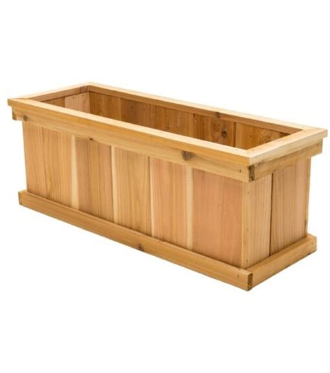 Real Wood Products 30 Cedar Deck Planter G3080 Wilco Farm Stores