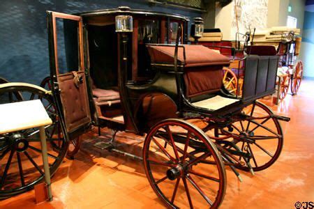 Brougham carriage (1890) by Brewster & Co. at El Pomar Carriage Museum. Colorado Springs, CO ...