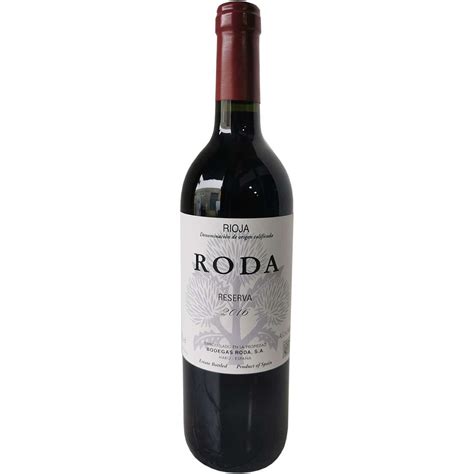 Comprar Vino Tinto Roda Reserva 2018 Online Envío Gratis