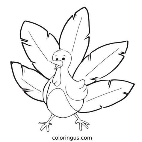 Turkey Coloring Pages Free Printable Pdf