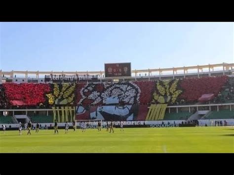 Ultras Imazighen Tifo Husa Vs Uts Botola Pro Youtube