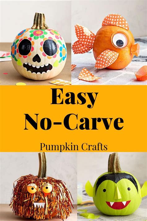 Cute Easy Pumpkin Decorating Ideas Homystyle