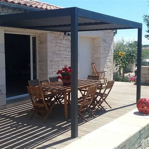 Self Supporting Pergola SPR01 4x3m AXIUM Solutions Aluminium Wall