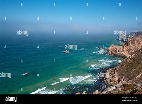 CABO Da ROCA PORTUGAL SEP 23 2020 Cape Rock Lighthouse Cabo Da Roca