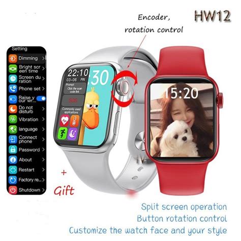 Hw Smart Watch Mm Bluetooth Call Music Player Heart Rate Monitor