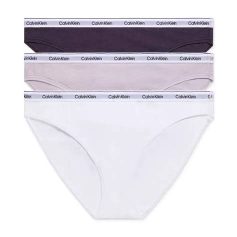 Women s 3 Pk Modern Logo Low Rise Bikini Underwear QD5207 女士内裤 3条装 35 00 超值好货 北美省钱快报