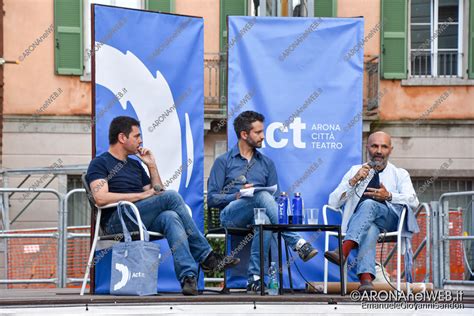 Saverio Tommasi e Francesco Malavolta ad Arona Città Teatro sullacqua