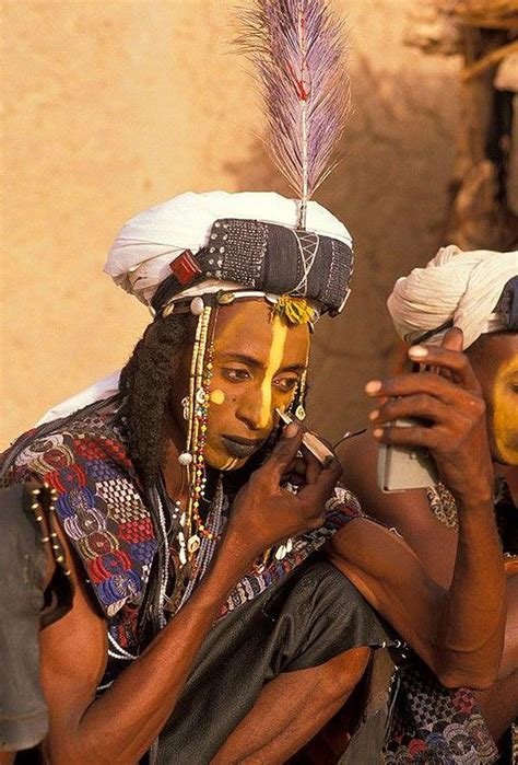 Wodaabe Tribe Where Men Spend Hours Doing Their Hair And Makeup To Impress Women Artofit