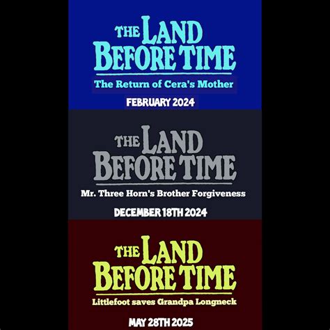 The Land Before Time NEW Sequels??? Fake? : r/universal