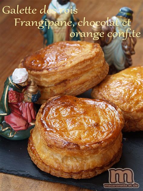 Galette Des Rois Frangipane Chocolat Et Oranges Confites