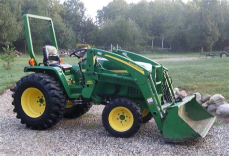 Demo Video Of John Deere 790 Tractor With Loader And Brush 47 Off