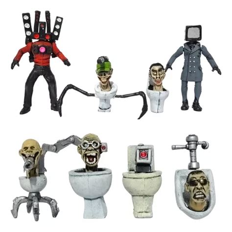 Figuras Juguetes Taza Wc Inodoro Skibidi Toilet Env O Gratis