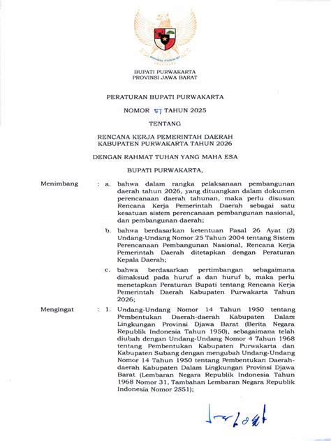 perbup purwakarta