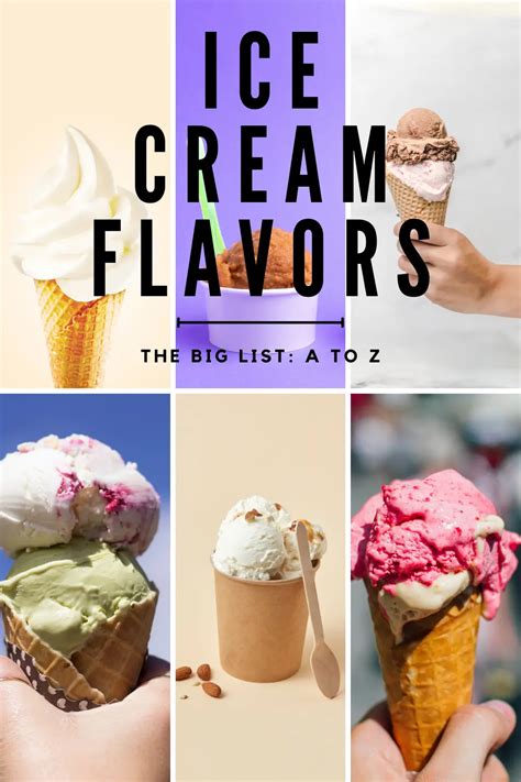 The Big List of Ice Cream Flavors: A to Z - The Dairy Dish