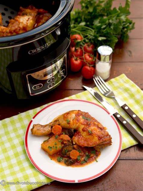 Tocanita De Pui La Slow Cooker Crock Pot Retete Culinare Gustos Ro