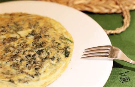 Tortilla De Espinacas Receta De Sergio