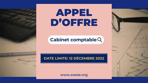 Appel Doffre Cabinet Comptable Xoese