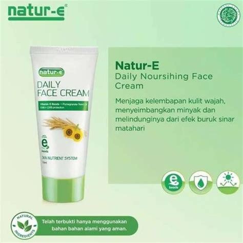 Jual Nature E Daily Face Cream 50ml Shopee Indonesia