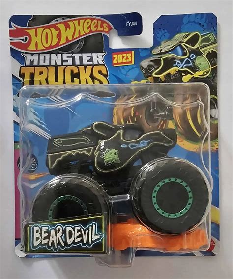 Hot Wheels Monster Trucks Bear Devil More Neonsense Universo Hot Wheels