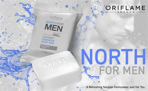 Buy Oriflame North For Men Cleansing Fairness Soap Bar 100G Each