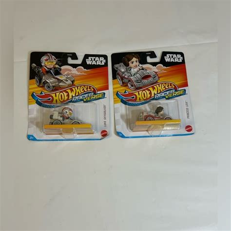 Star Wars Toys Hot Wheels Racerverse Star Wars Luke Skywalker And