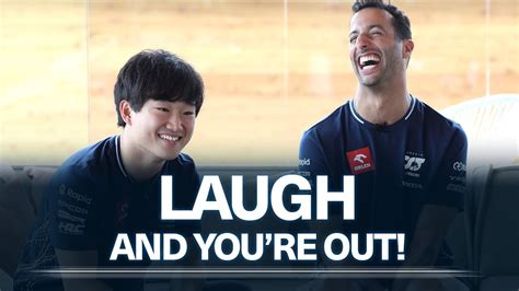 Laugh And You Re Out Daniel Ricciardo Vs Yuki Tsunoda Hungariangp