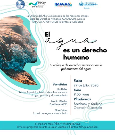 Webinar El Agua Es Un Derecho Humano El Enfoque De Derechos Humanos