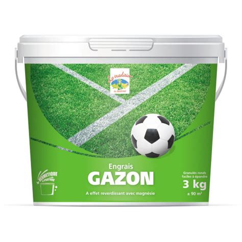 Engrais De Longueil Engrais Gazon Reverdissant 3 KG