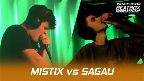 Mistix Vs Sagau Loopstation Final West German Beatbox Championship